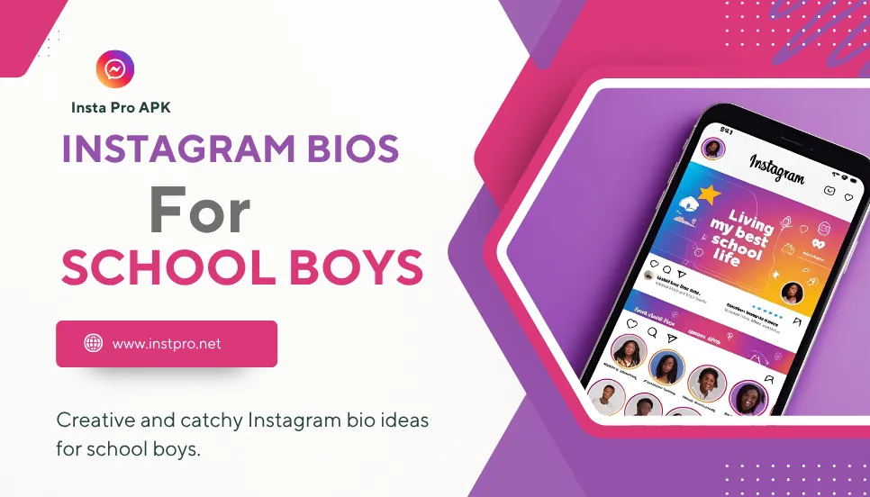 Instagram Bios for school boys