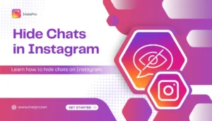 Hide chat in Instagram